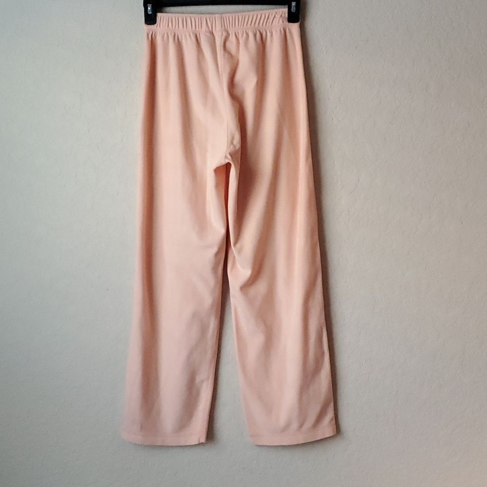 L.L. Bean Pink Fleece Pajama Pants Women's Size Small Regular Cozy Loungewear - Picture 3 of 8